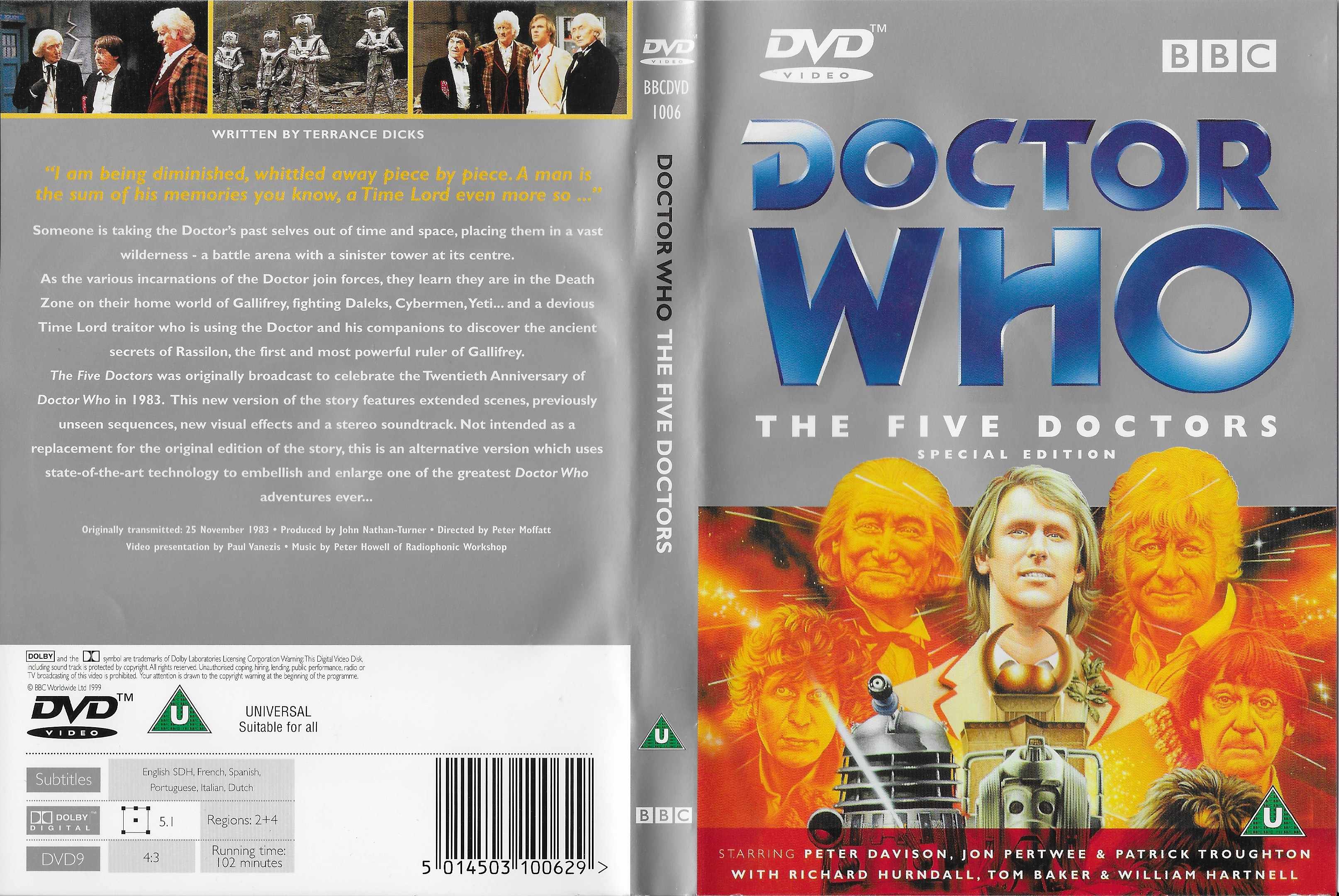 Back cover of BBCDVD 1006